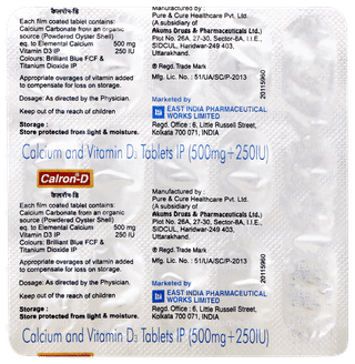 Calron D Tablet 15