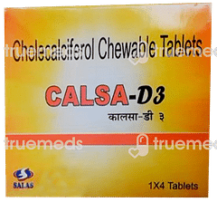 Calsa D3 Tablet 4