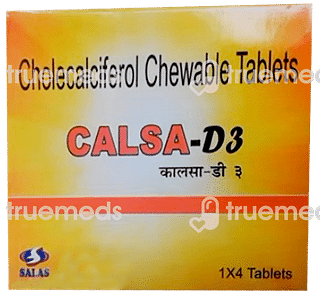 Calsa D3 Tablet 4