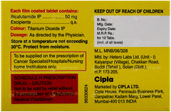 Calutide 50 Tablet 10 Calutide 50 Tablet 10