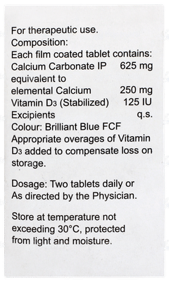 Calzac 250 Tablet 30