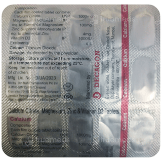 Calzium Tablet 15