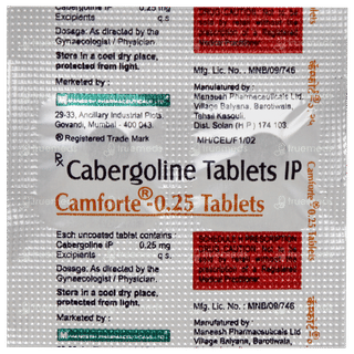 Camforte 0.25 Tablet 2