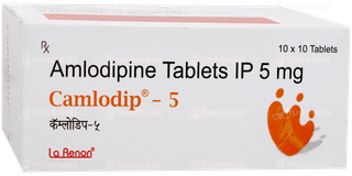 Camlodip 5 Tablet 10