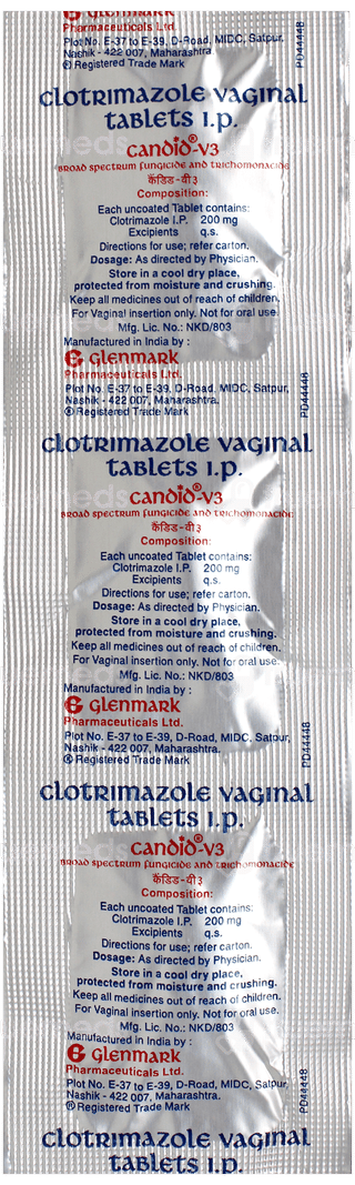 Candid V3 Vaginal Tablet 3