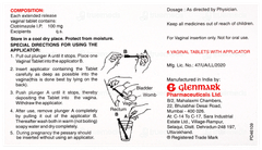 Candid V6 New Improved Vaginal Tablet 6 Candid V6 New Improved Vaginal Tablet 6