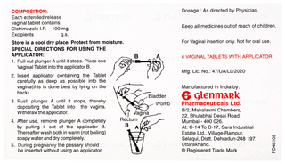 Candid V6 New Improved Vaginal Tablet 6