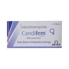 Candifem 100/500 Mg Tablet 6