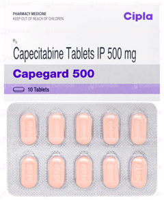 Capegard 500 Tablet 10 Capegard 500 Tablet 10