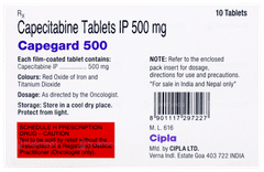 Capegard 500 Tablet 10