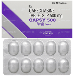 Capsy 500 Tablet 10 Capsy 500 Tablet 10
