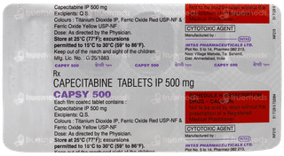 Capsy 500 Tablet 10