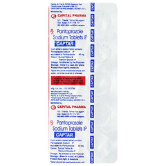 Captar 40 Mg Tablet 10