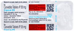 Carca 25 Tablet 10 Carca 25 Tablet 10