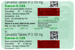 Carca 3.125 Tablet 15