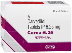 Carca 6.25 Tablet 15 Carca 6.25 Tablet 15
