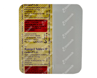 Cardace 1.25 MG Tablet 15