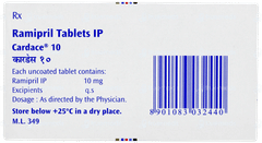 Cardace 10 Tablet 15 Cardace 10 Tablet 15