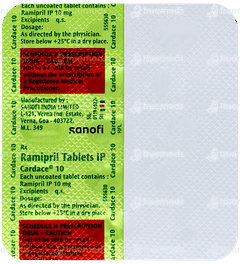 Cardace 10 Tablet 15 Cardace 10 Tablet 15