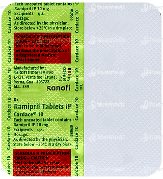 Cardace 10 Tablet 15