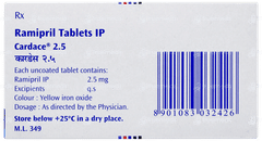 Cardace 2.5 Tablet 15 Cardace 2.5 Tablet 15