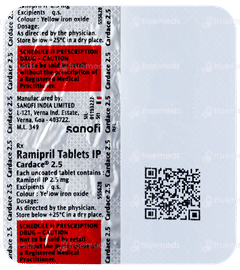 Cardace 2.5 Tablet 15 Cardace 2.5 Tablet 15