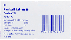 Cardace 5 Tablet 15 Cardace 5 Tablet 15