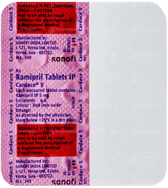 Cardace 5 Tablet 15 Cardace 5 Tablet 15