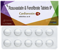 Cardiorostin Fb Tablet 10