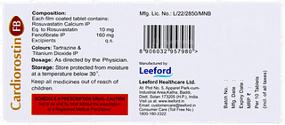 Cardiorostin Fb Tablet 10