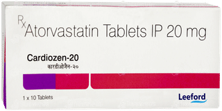 Cardiozen 20 Tablet 10