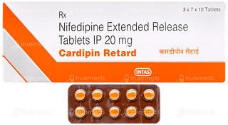 Cardipin Retard Tablet 10