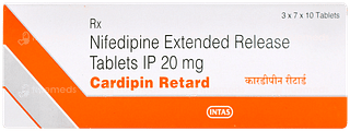 Cardipin Retard Tablet 10