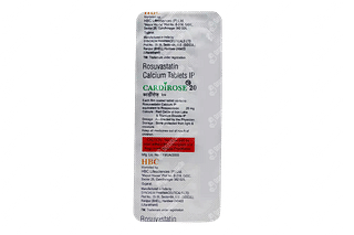 Cardirose 20 MG Tablet 10