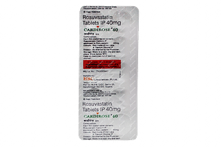 Cardirose 40 MG Tablet 10