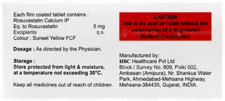 Cardirose 5 Tablet 10