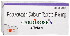 Cardirose 5 Tablet 10
