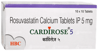 Cardirose 5 Tablet 10