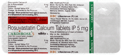 Cardirose 5 Tablet 10