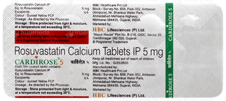 Cardirose 5 Tablet 10