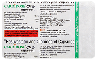 Cardirose Cv10 Capsule 10