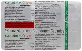 Cardirose Cv20 Capsule 10