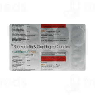 Cardirose Cv20 Capsule 10