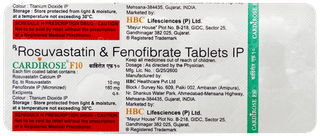 Cardirose F10 Tablet 10