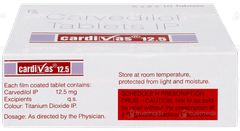 Cardivas 12.5 Tablet 10