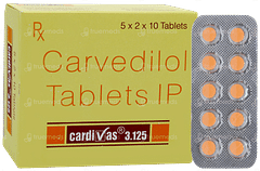 Cardivas 3.125 Tablet 10