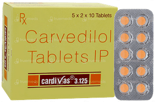 Cardivas 3.125 Tablet 10