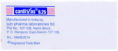 Cardivas 6.25 Tablet 10 Cardivas 6.25 Tablet 10