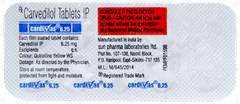 Cardivas 6.25 Tablet 10 Cardivas 6.25 Tablet 10