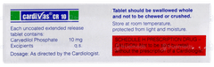Cardivas Cr 10 Tablet 10